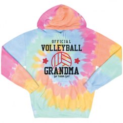 Unisex Tie-Dye Fleece Hoodie