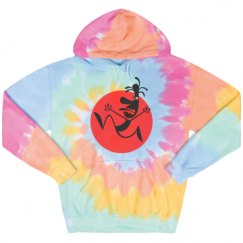 Unisex Tie-Dye Fleece Hoodie