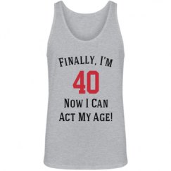 Unisex Jersey Tank Top