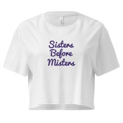 Ladies Festival Cali Crop Top Tee