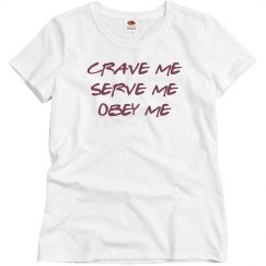 SERVE CRAVE OBEY