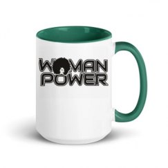 15oz Ceramic Mug with Color Inside