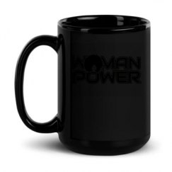 15oz Black Glossy Mug