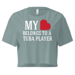 Ladies Festival Cali Crop Top Tee