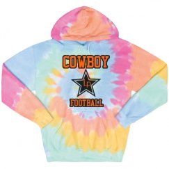 Unisex Tie-Dye Fleece Hoodie