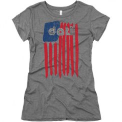Ladies Slim Fit Super Soft Triblend Tee