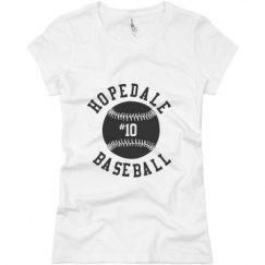 Ladies Slim Fit Basic Promo Jersey Tee