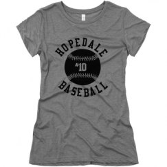 Ladies Slim Fit Super Soft Triblend Tee