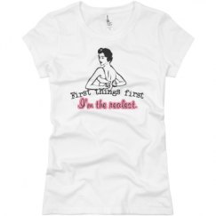 Ladies Slim Fit Basic Promo Jersey Tee