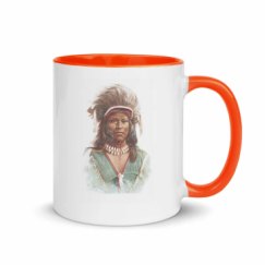 11oz Ceramic Mug with Color Inside