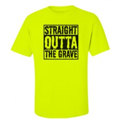 Unisex Ultra Cotton Safety Neon Crewneck Tee