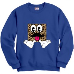 Unisex Film and Foil Crewneck Sweatshirt