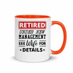 11oz Ceramic Mug with Color Inside