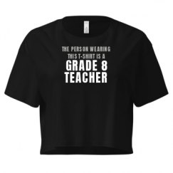 Ladies Festival Cali Crop Top Tee