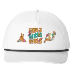 Snapback Five-Panel Rope Hat