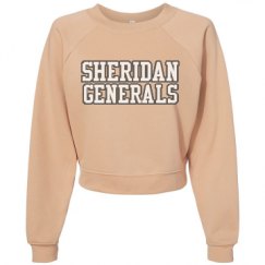 Women's Raglan Pullover Fleece