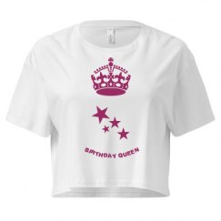 Ladies Festival Cali Crop Top Tee