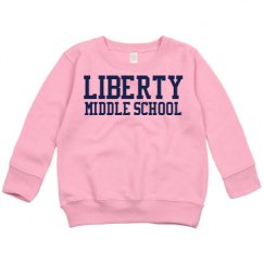 Toddler Crewneck Basic Promo Sweatshirt