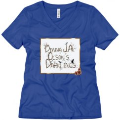 Ladies Relaxed Fit V-Neck Tee