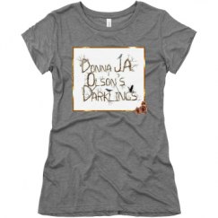 Ladies Slim Fit Super Soft Triblend Tee