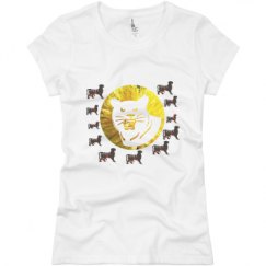 Ladies Slim Fit Basic Promo Jersey Tee