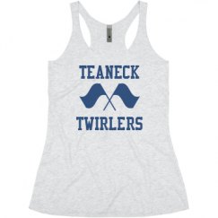 Ladies Slim Fit Super Soft Racerback Triblend Tank