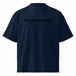 Unisex Organic Oversized High Neck T-Shirt