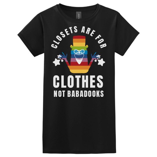 Babadook Queer Icon Gay Pride Shirt - Ladies Basic Softstyle T-Shirt | Customize