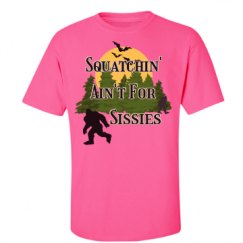 Unisex Ultra Cotton Safety Neon Crewneck Tee