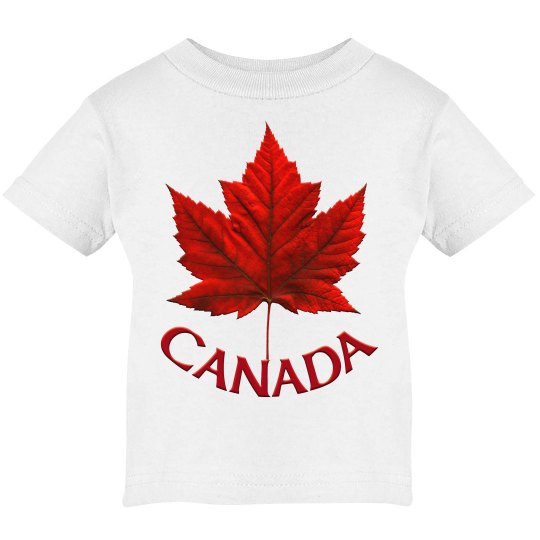 Baby Canada T-shirts - Canada Maple Leaf Baby Souvenirs Baby Canada T-shirts - Canada Maple Leaf Baby Souvenirs