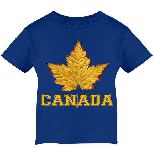 Baby Canada T-shirts - Canada Maple Leaf Baby Souvenirs