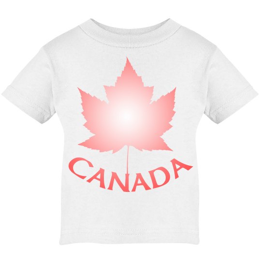 Baby Canada T-shirts - Canada Maple Leaf Baby Souvenirs