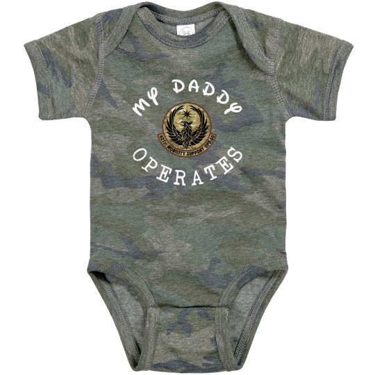 Baby Daddy Camo Onesie