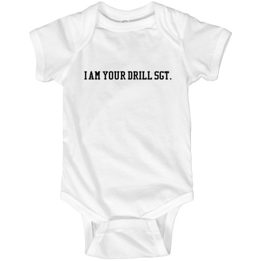 baby drill sgt. 