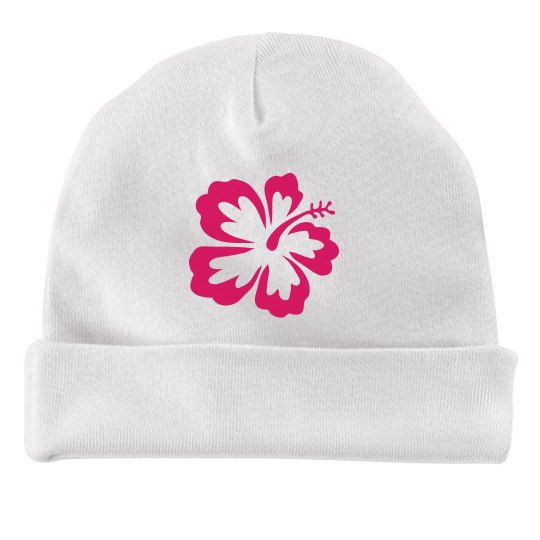 Baby flower hat
