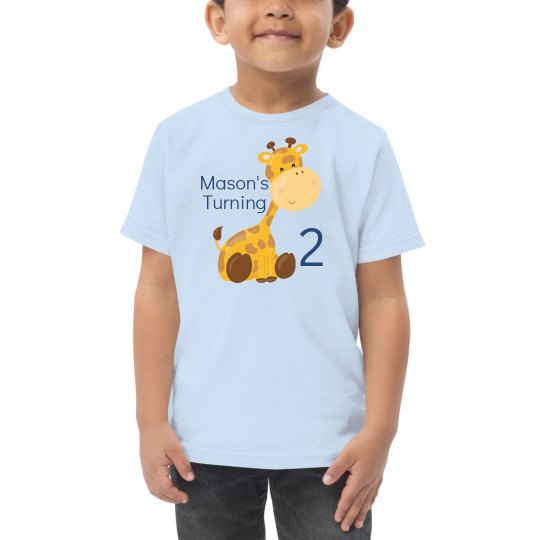 Baby Giraffe Birthday