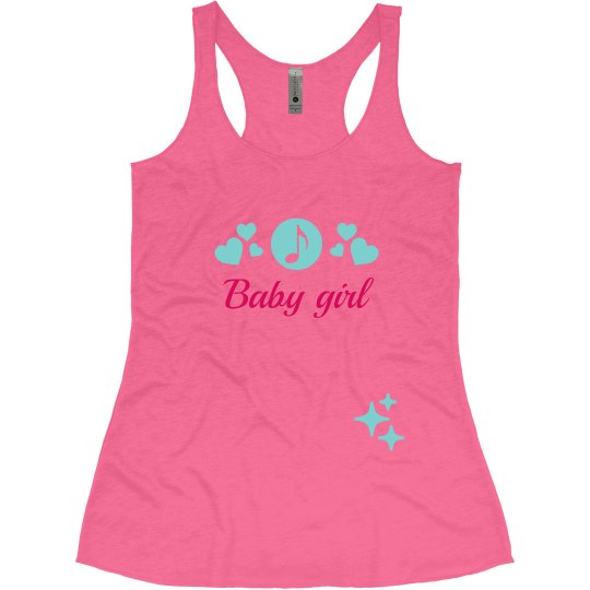 Baby girl notes top