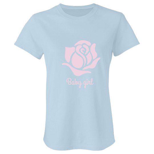 Baby girl rose tshirt