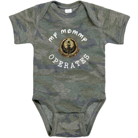 Baby Mommy Camo Onesie