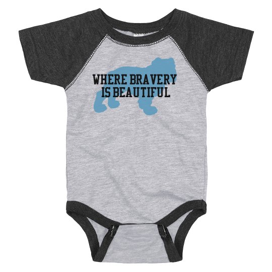 Baby Onesie BiB Matching Blue