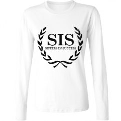 Ladies Relaxed Fit Basic Long Sleeve Tee