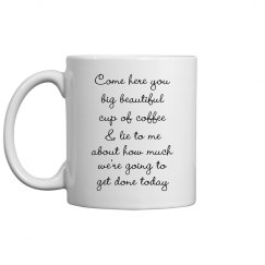 beautiful coffee mug
