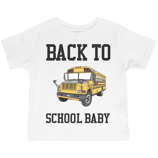 Back To School Toddler Tee