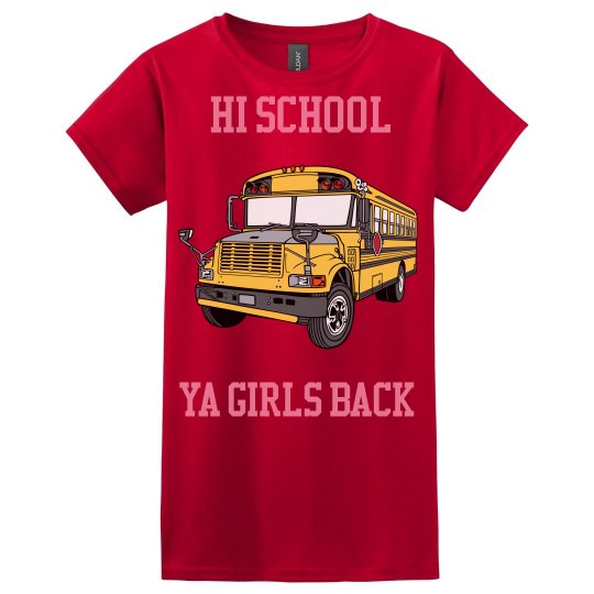 Back To School Womens Tee