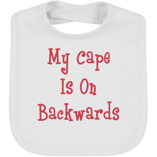 backwards cape bib backwards cape bib