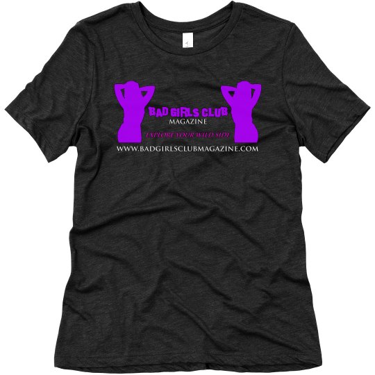 Bad Girls Club Magazine Relaxed Fit Super Soft Shirt