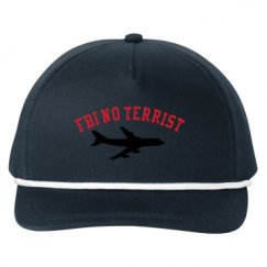 Snapback Five-Panel Rope Hat