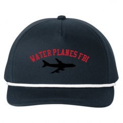 Snapback Five-Panel Rope Hat