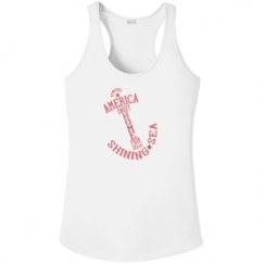 Ladies Athletic Performance Racerback Tank
