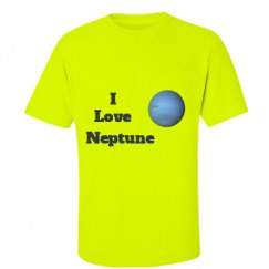 Unisex Ultra Cotton Safety Neon Crewneck Tee